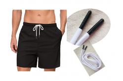 China Custom Drawstring Cord 5mm Polyester For Swimwear , Underwear supplier