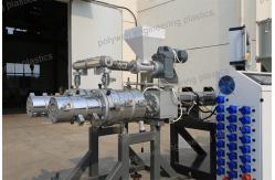 China Single Screw Plastic Siphone Mpp Cable Protection Pipe Manufacturing Extruder Machine supplier