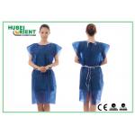 CE ISO Approved Disposable Patient Gown Isolation Gown Medical Gown Surgical Gown Without Sleeves for sale