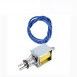 DC 12V 0.3N 8mm Stroke Open Frame Solenoid Electromagnet