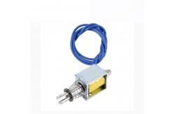 China DC 12V 0.3N 8mm Stroke Open Frame Solenoid Electromagnet supplier