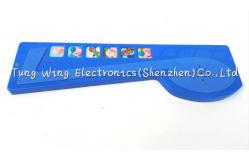 China Note Shaped 6 Button Animal Sounds Book , Indoor noisy farm sound book supplier