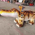 Money Making Animatronic Rides , Realistic Dino Ride with Alive Roaring Sound