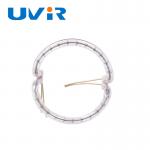 Infrared Heating Element Tube Clear Quartz 3D Type Halogen Quartz Tube for Plastic Welding for sale