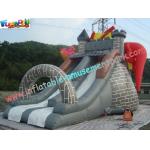 Dragon Commercial Inflatable Slide , 8L Inflatable Slide Slip For Christmas for sale