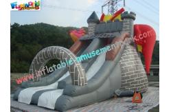 China Dragon Commercial Inflatable Slide , 8L Inflatable Slide Slip For Christmas supplier