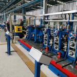 Full Automatic Round 2mm Stainless Steel Pipe Making Machine for sale