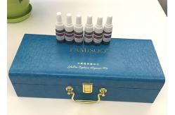 China Famisoo Permanent Makeup Eyebrow Pigment Kit For Manual Pen And Machines supplier