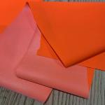 PU PVC Waterproof Coated Fabric , 48'' Polyester Lining Material Artificial Leather for sale