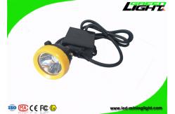 China 15000lux Brightness Miners Cap Lamp 216lum Illuminous With 16 Hours Working Time supplier