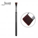 Fine Tipped Synthetic Makeup Brushes Set square Flat Definer Brush for sale