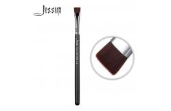 China Fine Tipped Synthetic Makeup Brushes Set square Flat Definer Brush supplier