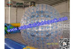 China 1.0mm PVC Grass Inflatable Zorb Ball / Inflatable Human Hamster Ball , Customized supplier