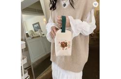 China BSCI  Advertising 50cm Canvas Cosmetic Bag With Zipper supplier