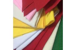 China Non Woven Soft Dyed 2mm Felt Width 185CM Poly Linen Fabric supplier