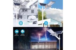 China Gray Split Solar Street Light 100W High Power Solar Garden Lights IP65 supplier