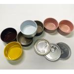 80g D65x38mm Tinplate Container For Pet Food With Lids And Labels Customized for sale