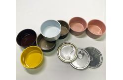 China 80g D65x38mm Tinplate Container For Pet Food With Lids And Labels Customized supplier