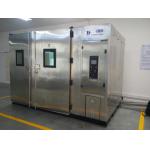 Glass Watch Window Walk In Environmental Test Chambers For Plastics / Electronics