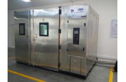 China Glass Watch Window Walk In Environmental Test Chambers For Plastics / Electronics supplier