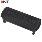 Flip Up Conference Table Outlet / Multimedia Connector With 3 Universal Power Interfaces for sale