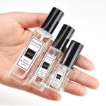Spray Empty Square Glass Perfume Bottle Thickened 10*2.25cm SGS for sale