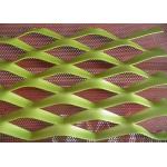 Expanded Decorative Aluminum Mesh Colorful Woven Netting For Outer Wall Hanging for sale