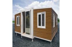 China Expandable Container House Expandable Container Villa With Steel Frame And Insulated Wall Panel supplier