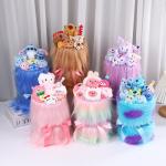 Long-haired Sulivan and Kabibala Plush Doll Bouquet Perfect Gift for Children on Graduation Season and Valentine's Day 22x33cm for sale
