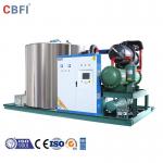 R404A Surface Marine Flake Ice Maker For Food Processing for sale