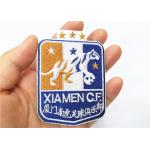 Fashionable Clear Iron On Embroidered Patches 3.25 Tall High Fastness