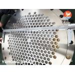 DUPLEX STEEL TUBESHEET ASME SA240 S31803 S32205 for heat exchanger