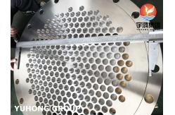 China DUPLEX STEEL TUBESHEET ASME SA240 S31803 S32205 for heat exchanger supplier