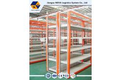 China Library Warehouse Medium Duty Shelving 200 - 500 Kg Load Weight With Steel Panel supplier