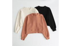 China Breathable Womens Pullover Sweatshirt Crocheted Pullover supplier