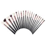 Precise Shape ISO14001 Pro Makeup Brushes Set for liquids powders creams