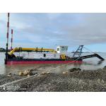 100 Cubic Meter Capacity Jet Suction Dredger Non Self Propelled for sale