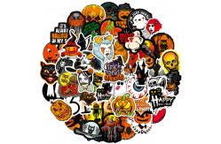 China New Retro Festive Stickers Heat Resistant Custom Graffiti Stickers supplier