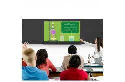 China 86 Inch Interactive Smart Black Board LED Digital Chalk Board For Classroom supplier