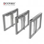Fully Automatic Speed Gates System QH Code RFID Swing Turnstile Barrier For Banks And Hotels for sale