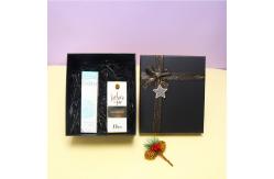 China Cardboard Skincare Fragrance Lid And Base Box With Foam Insert Paper Packaging supplier