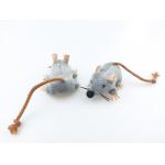 Lightweight Plush Pet Toys Easy Cleaning With A Long Tail CPC Certification