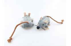 China Lightweight Plush Pet Toys Easy Cleaning With A Long Tail CPC Certification supplier
