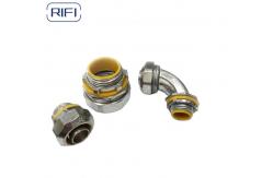 China 1/2 Hexagonal Thread Straight Liquid Tight Flexible Conduit Connector supplier