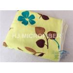 Custom Printed Microfiber Cloths Towels For Face / Hand Drying , Cleaning Rags