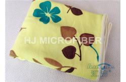 China Custom Printed Microfiber Cloths Towels For Face / Hand Drying , Cleaning Rags supplier