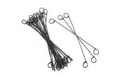 China Double Loops Iron Binding Wire Annealed 16 Gauge 6inch Length For Construction supplier