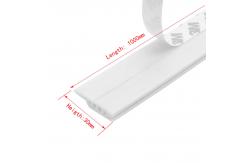 China 30mm Silicone Weather Stripping Door Seal Strip Draught Excluder supplier