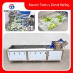 Ozone Disinfection Bubble Fruit And Vegetable Washing Machine 3.5KW 50HZ 380V for sale