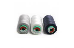 China 40/2 Spun Polyester Sewing Thread White Uv Resistant Sewing Thread supplier